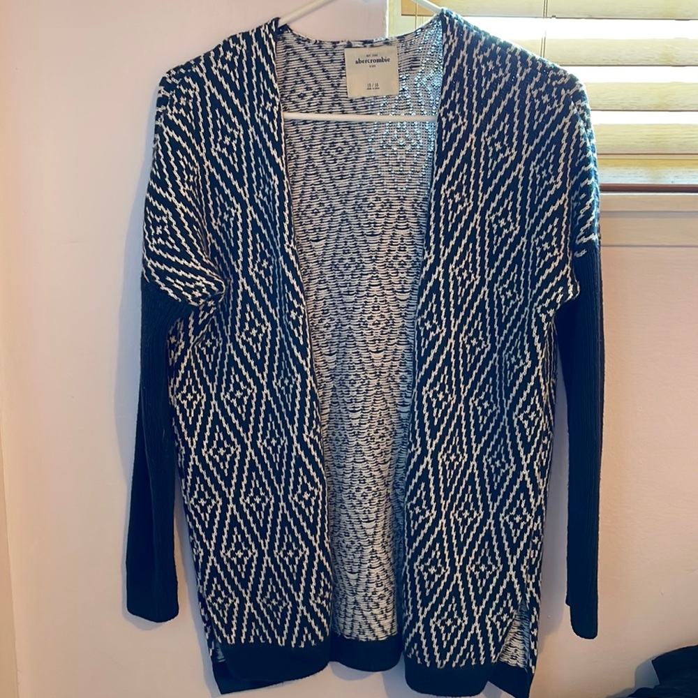 abercrombie open cardigan